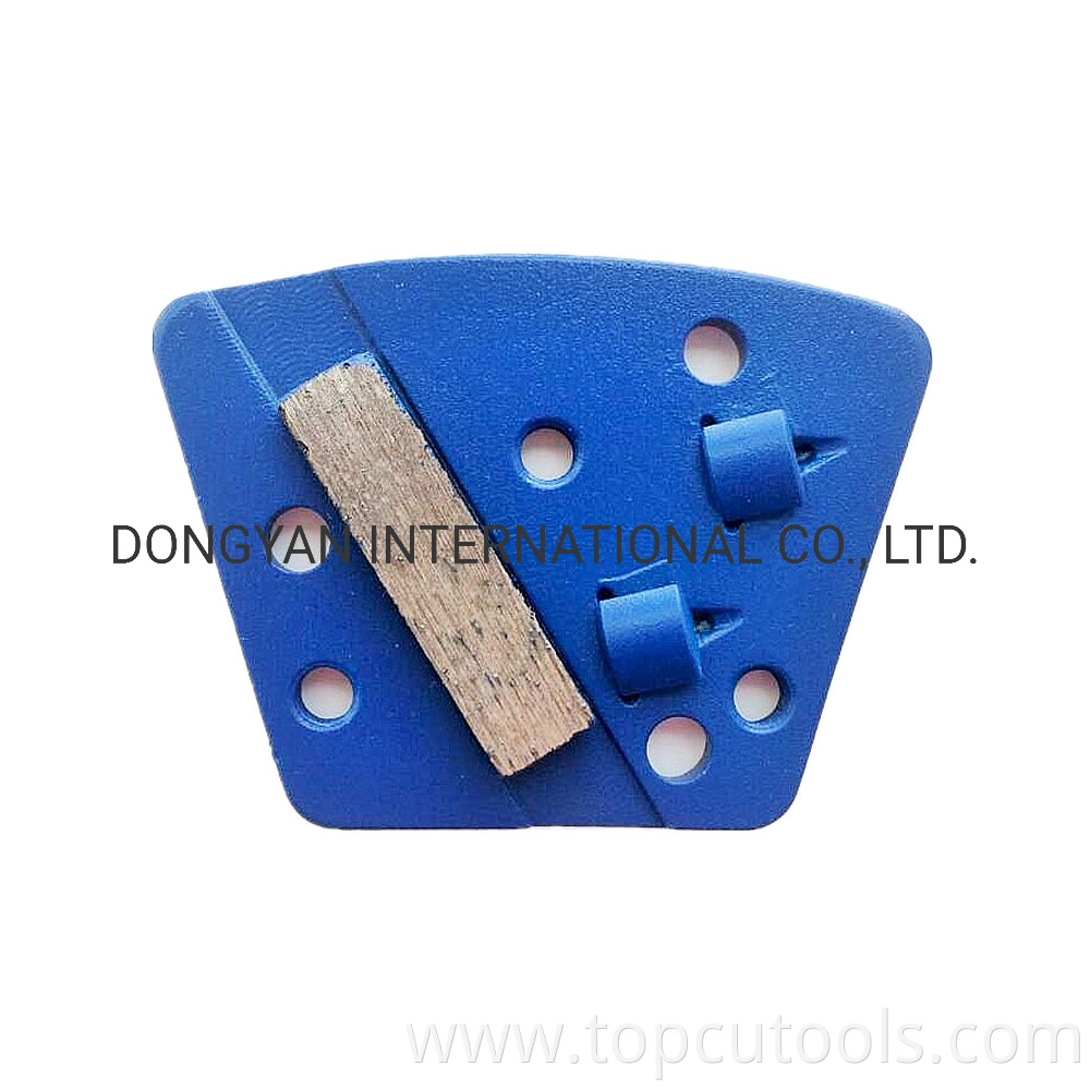 Diamond Grinding Shoe Polishing Trapezoid Plates